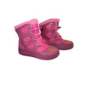 CROCS slip on boots - size 12